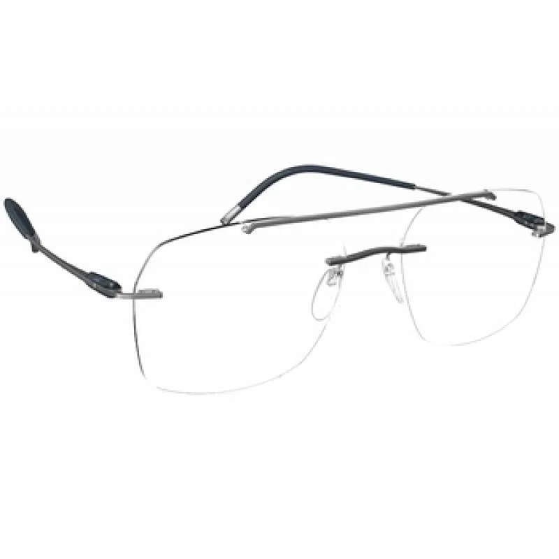 Silhouette Purist Color Groove Demo Rimless 5561 Eyeglasses - view 154